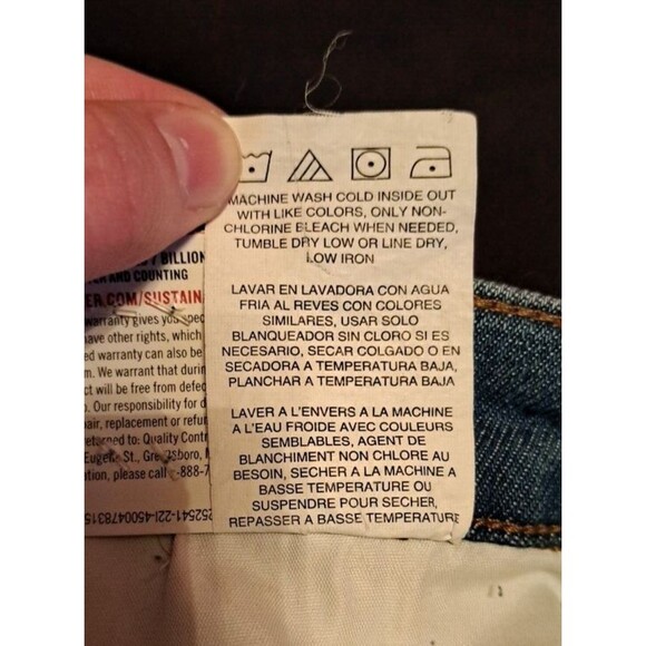 NWT Wrangler, Regular Fit Jeans, Medium Blue Wash Denim, Men’s 32 X 30 CLBP27 - Picture 11 of 11